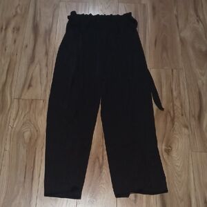 Black Wide-Leg Pants